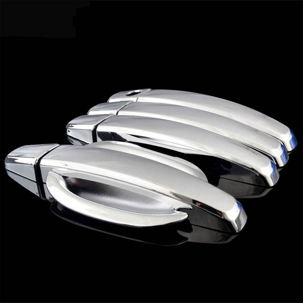 ABS Chrome Car Door handle Cover Trim For 2013 2014 2015 Chevrolet Malibu Car Styling Auto Part 8pcs per set