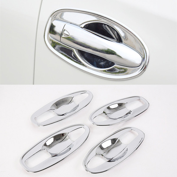 ABS Chrome Car Exterior Door Handles Bowl Cover Trim for Nissan X-TRAIL Xtrail X Trail T32 2014 2015 2016 2017 2018