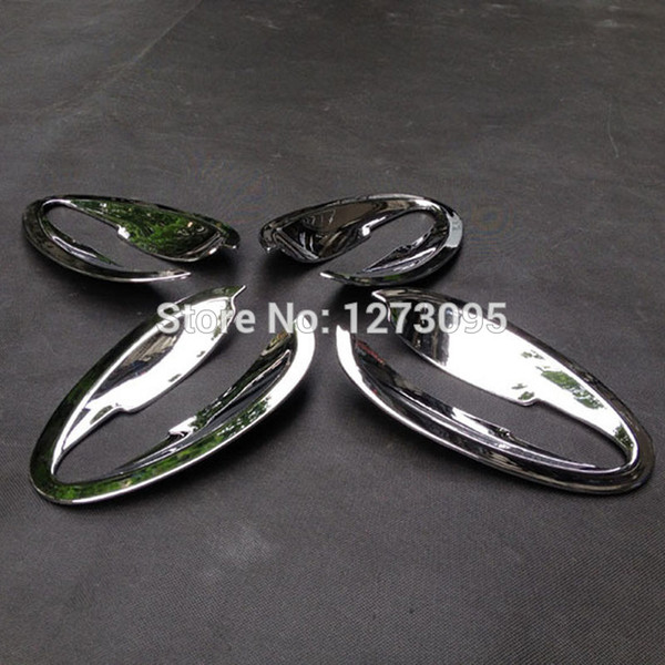 For 2014 2015 2016 Mazda 3 ABS Chrome Door Handle Bowl Exterior Door Hanlde Trim Protective Decoration Car Accessories