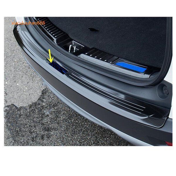 hot sale For Honda CRV CR-V 2017 2018 car cover Stainless Steel external Rear back Bumper trim plate Trunk frame threshold pedal 1pcs