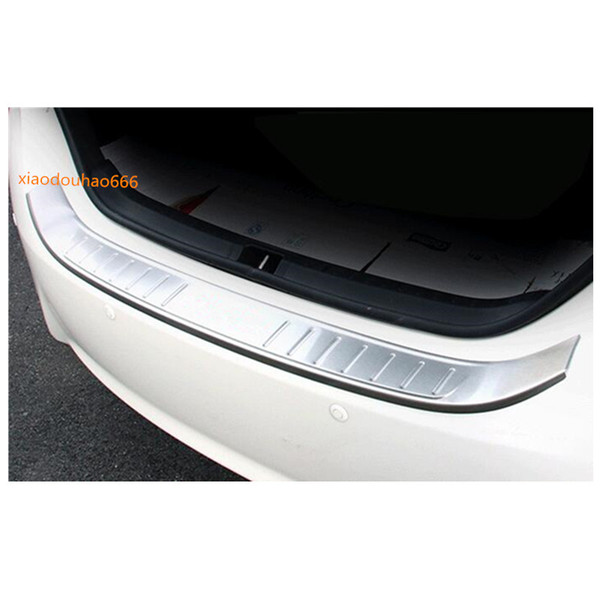 For Toyota Corolla Altis 2017 2018 2019 car styling body external rear bumper Protect trunk trim cover Stainless Steel plate pedal 1pcs