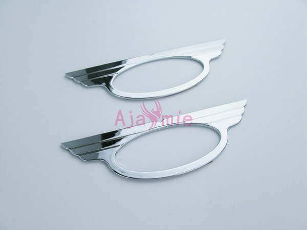 For Nissan Juke Wings Shape Side Lamp Blinker Trim 2011 2012 2013 2014 2015 2016 2017 ABS Chrome Detector Car Styling Accessories