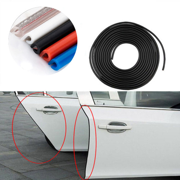 car door edge guard protector rubber lining door sill protector Stickers Open Door Protection Side Stickers