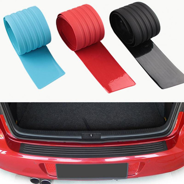 90CM Car Styling Door Sill Guard Bumper Protector Trim Cover Protective Strip