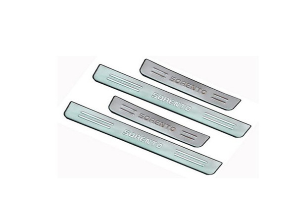 for KIA Sorento 2006-2013 Stainless Steel Scuff Plate/Door Sill car accessories for KIA Sorento