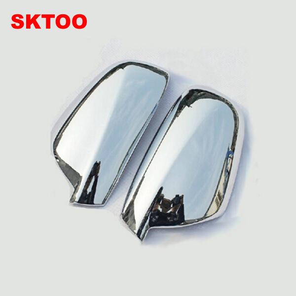 Fit For 2004-2012 Peugeot 307 CC SW 407 Door Side Wing Mirror Chrome Cover Rear View Cap Accessories 2pcs per Set Car Stying