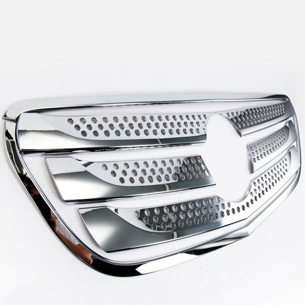 For Mercedes Benz Vito 2017 7PCS/Set ABS Chrome Car Front Grill Grille Decorative Cover Trim Car Styling Auto Accessories