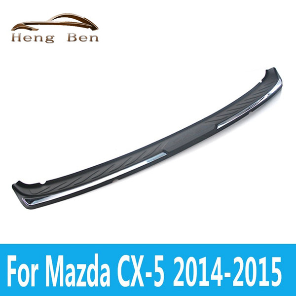 HB High Quality Plastic Rear bumper Protector Sill For Mazda CX-5 2014,15