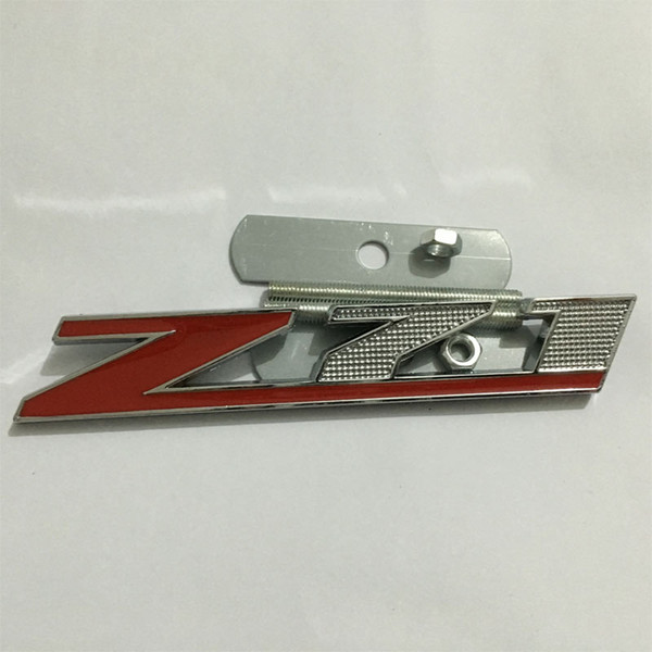 Replaced Car Auto Z71 Chrome Zinc Alloy Grill Emblem Badge Sticker For Chevrolet Cruze etc