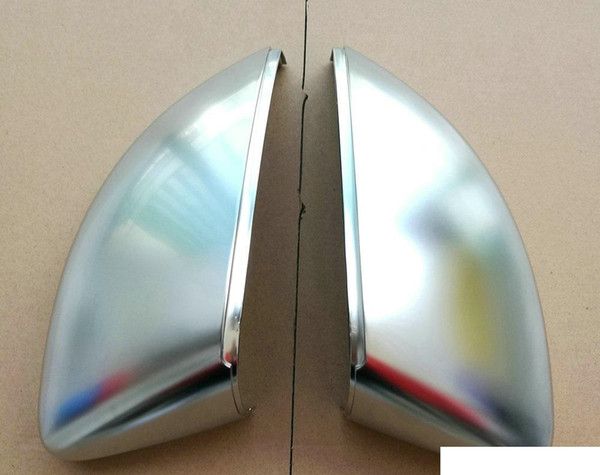 New A3 8V S3 Side Wing Mirror Covers Caps fit Audi A3 S3 Brushed Aluminum 2013 2016 2017 Matt chrome Replacement