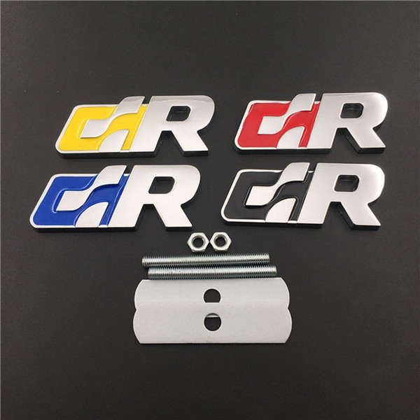 Car Auto Replaced 3D Chrome Zinc Alloy Emblem Badge Sticker For Volkswagen SR Golf,Bora,Sagitar,Magotan