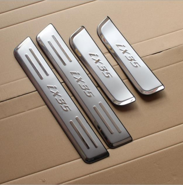 4 pcs Hyundai IX35 2010-2014 stainless steel article threshold Hyundai IX35 greeter pedal IX35 pedal IX35 car modified stickers