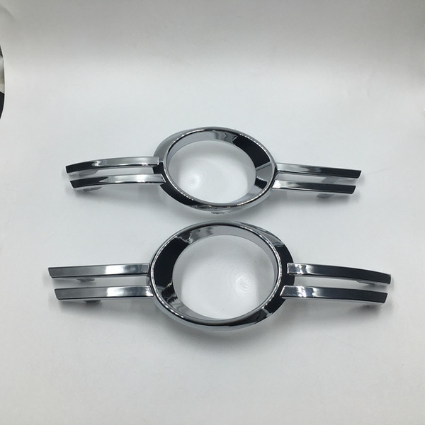 Car Styling Chrome Fog Light Lamp Covers Electroplate Left Right for Mercedes Benz C-Class W204 C200 C230 C280 2007-2011