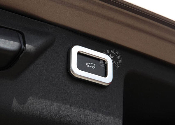 Chrome Tail Door Button Frame Trim for Discovery Sport 2014-2018 Range Rover Evoque Vogue 2012-2017 Car Accessory