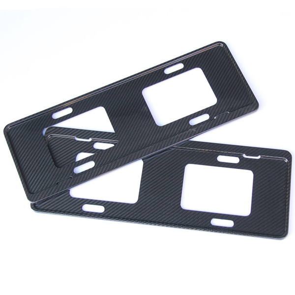 New License Frame, New Traffic Regulation, General New Energy Taiwanese True Carbon Fiber License Frame, Dry Hot Pressing