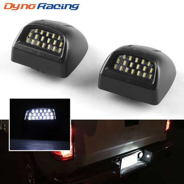 Dynoracing 1 Pair 18 LED License Plate Light Lamp Bulbs for 00-06 Chevy Tahoe Suburban For GMC Yukon XL