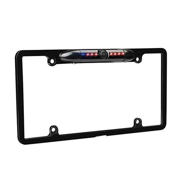 America license plate frame camera rear view and reverse infrared camera universal car camera