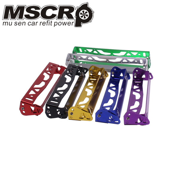 Universal Aluminum Car JDM Styling License Plate Frame Power Racing License Plate Frames Frame Tag Holder