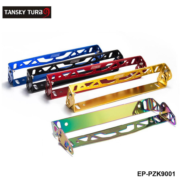 Tansky - Car Styling Adjustable License Plate Frame Power Racing License Plate Frames Tag Holder For Janpanese /European Car EP-PZK9001