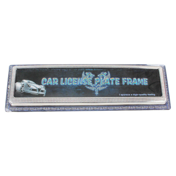 European Universal Car Plastic License Plate Frames EU Auto Number Plate Frame Holder OB-209 Car Styling