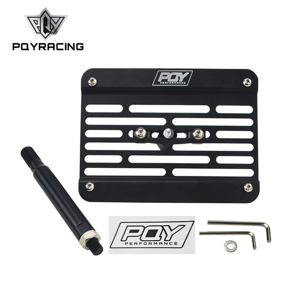 PQY RACING - Multi Angle Tow Hook Mount PQY License Plate For Subaru BRZ / WRX / WRX STI 2015-up with PQY Sticker PQY-LPF01