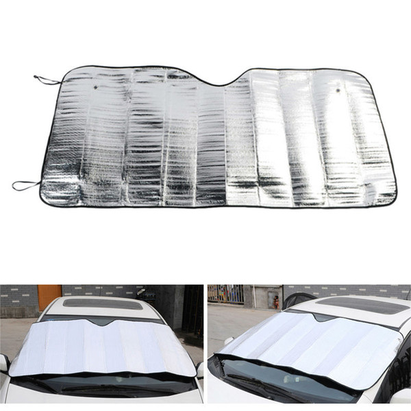 Free Shipping Universal Practical Foam Tapetum Lucidum Screen Sunshade Sun Cover Car Protector Auto Accessories E5M1 order<$18no track