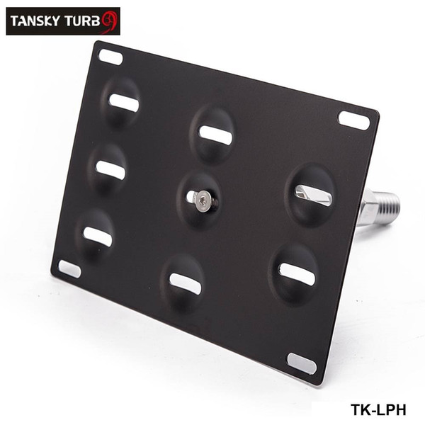 Tansky - Front Bumper Tow Hook License Plate Mount Bracket Holder For BMW For Toyota For Honda VW Nissan TK-LPH12-22