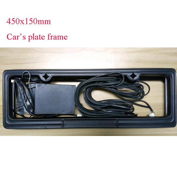 Remote control car Licence plate frame Cover/Automatic Plate Privacy size 45x15cm factory supply directly