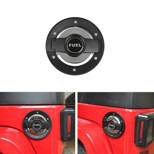 For Jeep Wrangler JK 2 Door/4 Door 2007-2016 Fuel Filler Cover Gas Tank Cap 1x