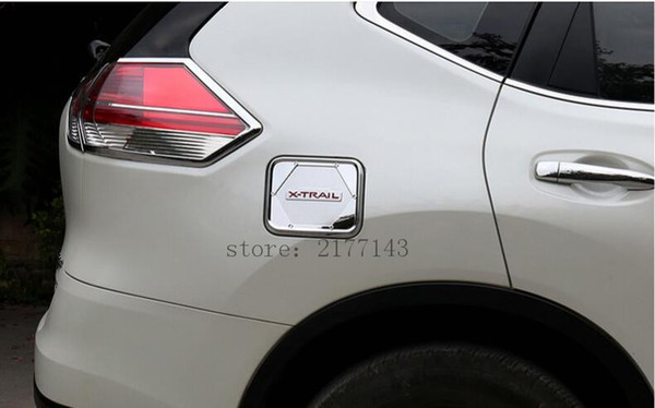 For N1ssan X-trail x trail 2014 2015 2016 ABS chrome car body Gas/Fuel/Oil Tank Cover Cap stick styling car accessories