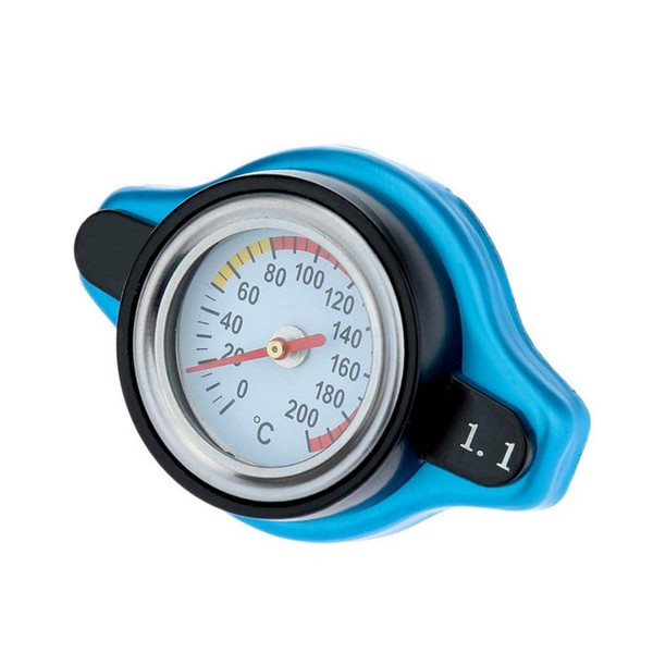 Genuine Car Thermostatic Gauge Radiator Cap Water Temp Gauge 0.9BAR or 1.1BAR or 1.3 BAR Cover for Cars