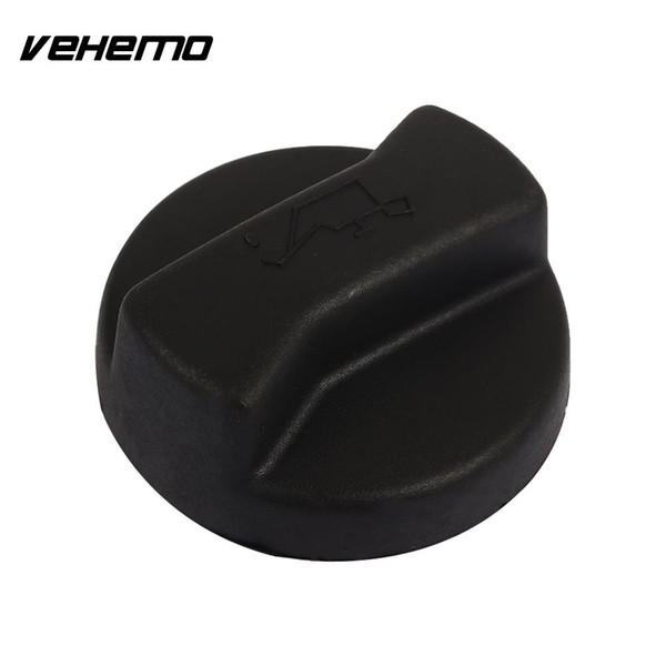 Vehemo Oil Filler Cap 06B103485D Black Engine Replacement Vehicle Car Accessories Auto Automobile GASKET Car Styling