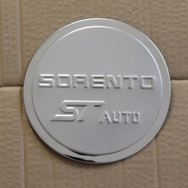 High quality stainless steel car fuel tank cover tank cap Fit for sorento 2013-2015