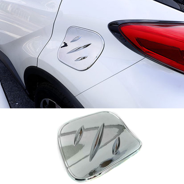 ABS Chrom 1PCS Exterior Oil Fuel Tank Cap Cover Trim For C-HR CHR 2016-2022Car styling