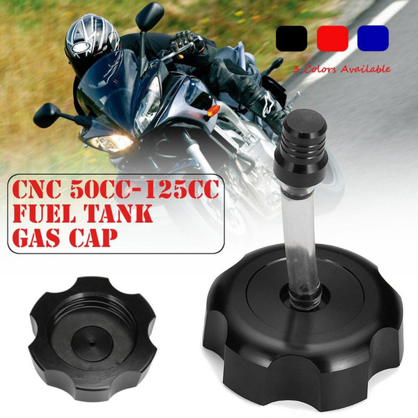 Aluminium 3 Color CNC Fuel Tank Cap Gas Cap Gas Feul Tank Oil For 50cc-125cc Dirt Bike ATV Quad Taotao Roketa Sunl