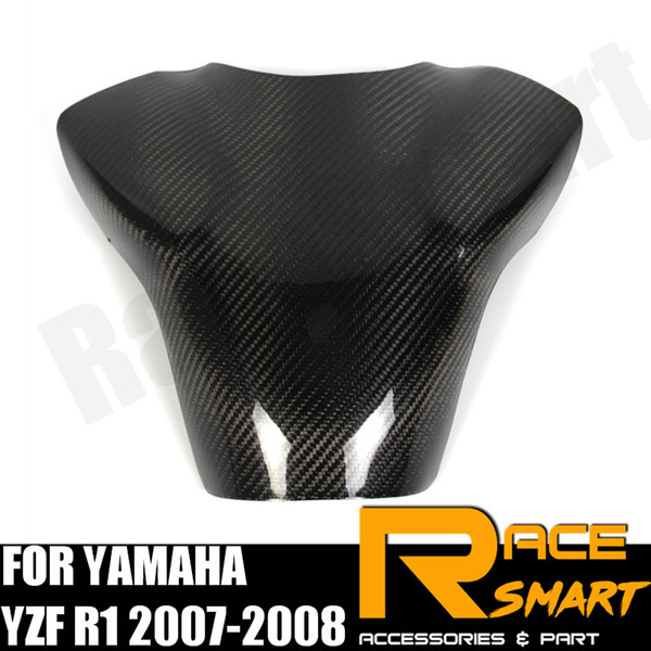 FOR YAMAHA YZF R1 2007 2008 Motorcycle Accessories Carbon Fiber Tank Cover Protector Gas Fuel Case YZF-R1 YZF R1 YZFR1 Y Z F R 1