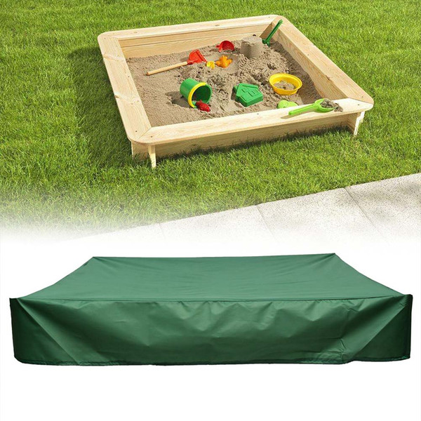 Dustproof Protection Sandbox Cover with Drawstring Waterproof Sandpit Pool Cover M8617