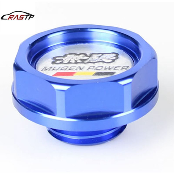 RASTP For Mugen Power Aluminum Racing Oil Cap For Honda Civic For Oil Filler Cap Cover RS-CAP003