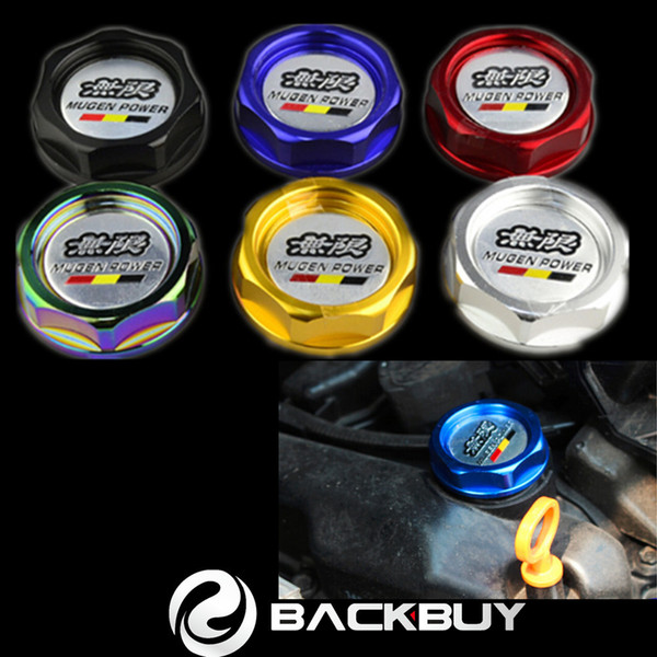 COLORFUL MUGEN POWER RACING OIL FILLER CAP FUEL ENGINE TANK COVER FIT FOR HONDA CIVIC CRV ACCORD POLIT FIT