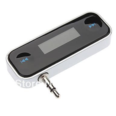 Free Gift (Car Charger+Nonslip Mats) Multifunctional InCar Handsfree FM Transmitter with Built-in Rechargeable Battery for Car order<$18no t