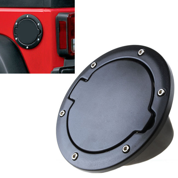 Auto ABS Fuel Filler Cover Gas Tank Cap 2/4 Door For 07-15 Jeep Wrangler M00030 VPWR