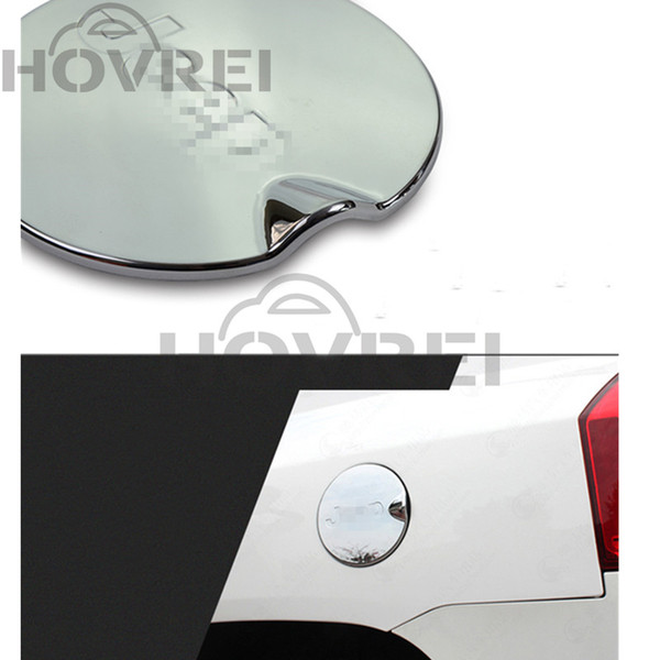 Car styling Silver ABS Aluminum Chrome Gas Fuel Filler Tank Cover For Jeep Wrangler 2007-2016 Tank Cover Cap Door Cover