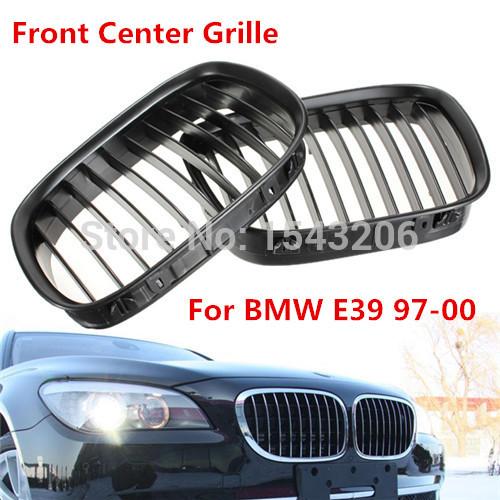 Black Front Center Kidney Style Grille Grill For BMW E39 528i 540i 1997-2003 order<$18no tracking