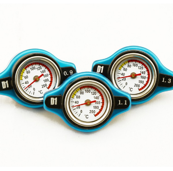 Dragon Gauge D1 Spec RACING Thermost Radiator Cap COVER + Water Temp gauge 0.9BAR or 1.1BAR or 1.3 BAR Cover