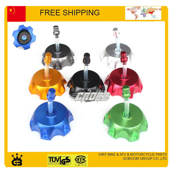 crf baja FUEL CAP 50CC 110CC 125CC 250CC Dirt Pit Bike ATV CNC ALUMINIUM GAS FUEL TANK OIL CAP free shipping