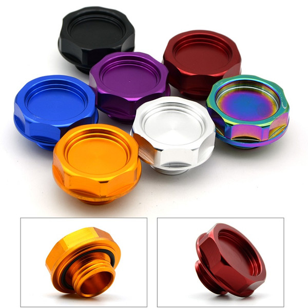 Mugen Aluminum Oil cap Fuel Tank Cap Cover For Honda Blue/Red/Black/Silver/Golden/Purple/Neo chrome