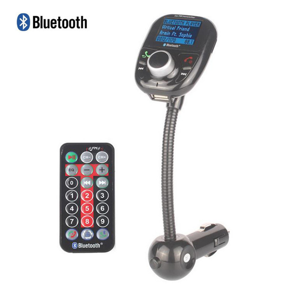 Bluetooth FM Transmitter Car MP3 Audio Player Wireless FM Modulator Car Kit Hands-Free LCD Display USB TF Remote order<$18no track