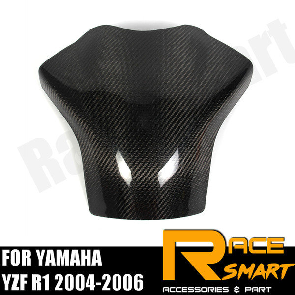 FOR YAMAHA YZF R1 2004 2005 2006 Motorcycle Accessories Carbon Fiber Tank Cover Protector Gas Fuel Case YZFR1 YZF R-1 R 1