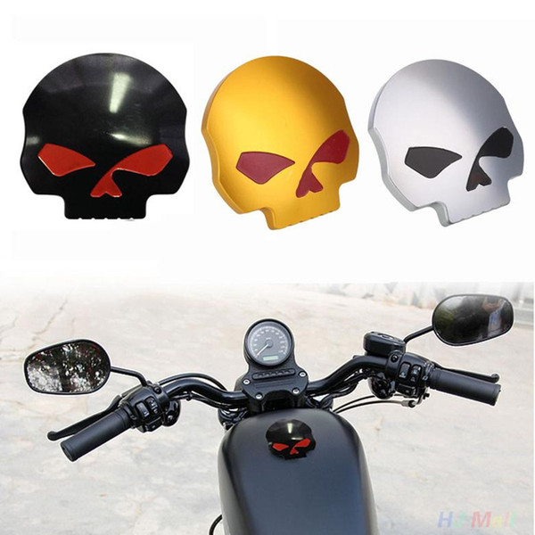 Wholesale- 2022Motorcycle Motorbike Gas Fuel Tank Cap Cover for Harley Sportster Aluminum Alloy