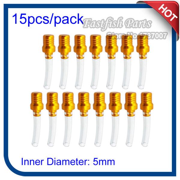 Wholesale- 15pcs/pack Gas Fuel Tank Cap Valve Vent Breather Hose Tube For 50cc-160cc Chinese Pit Dirt Bike Motorcycle Motocross